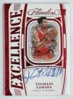 2023-24 Panini Flawless Toumani Camara Excellence Red Rookie RC Auto #14/15