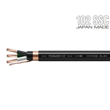 Oyaide TUNAMI V2 1m Main Power Cable Japan Cut to Length per Meter Available