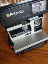 Vintage Polaroid Sun 600 LMS Instant Film Camera Works
