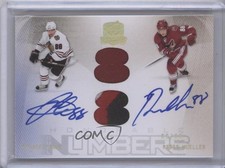 2009-10 The Cup Honorable Numbers Dual 8/88 Patrick Kane Peter Mueller Auto 0c3