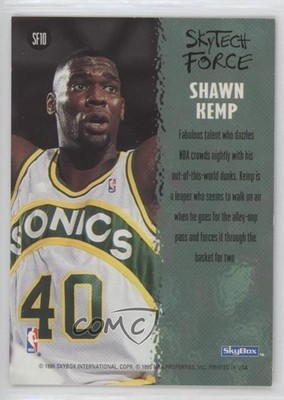 1994-95 Skybox SkyTech Force Shawn Kemp #SF10 0bn8