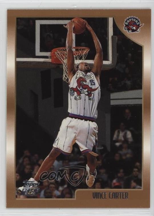 1998-99 Topps Vince Carter #199 Rookie Card RC HOF Basketball