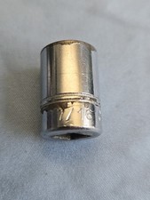 Williams M-1214 7/16" 12pt Socket 1/4" Drive Made in USA