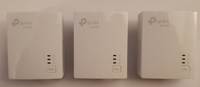 TP-Link TL-PA7017, AV1000 Gigabit Powerline Adapter Ethernet 1000Mbps (Lot of 3)
