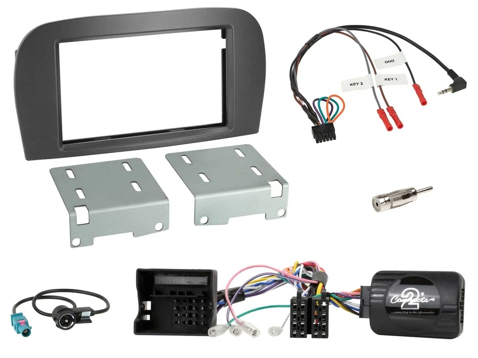 JVC USB Bluetooth 2DIN DAB Lenkrad Autoradio für Mercedes SL 2006-2011 R230 - Bild 3 von 4