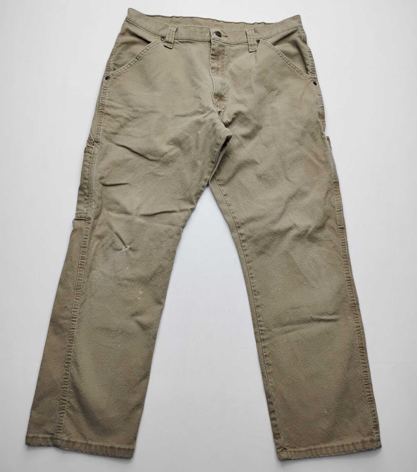 Work Pants Khakis Tan Mens Fits 34x30 (no Size Tag)