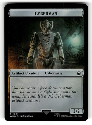 Dalek // Cyberman Token LP Foil Universes Beyond: Doctor Who 12 / 24 MTG