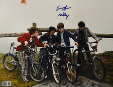 Sean Astin Signed 11x14 Photo The Goonies Authentic Autograph Beckett Witness