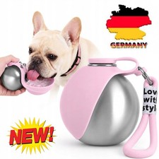 Trink Flasche Für Hunde Dog 285ML Stainless steel puppy water Despenser bottle