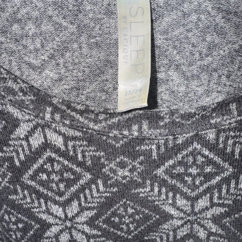 Camisa Sleep Lounge By Lane Bryant 22/24 com bolsos - Imagem 2 de 4