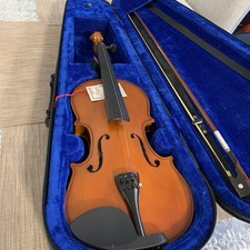 Menzel Hand-Cut Violin with Rosewood Bow & Case