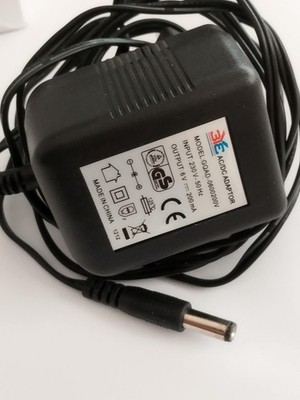 AC DC Adapter Adaptor GOAD  0600200V, 6V   200mA, 230V- 50Hz