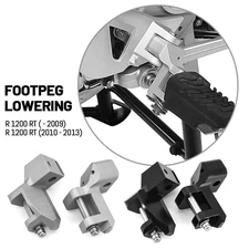 Motorcycle Footpeg Lowering Kit Driver Footrest Relocation Foot Pegs Fit For BMW