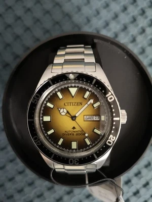 Cronos Orologio da uomo subacqueo automatico Bracciale in acciaio inossidabile Resistenza all'acqua 2000 metri Orologi da uomo subacquei professionali L6009M  1511
