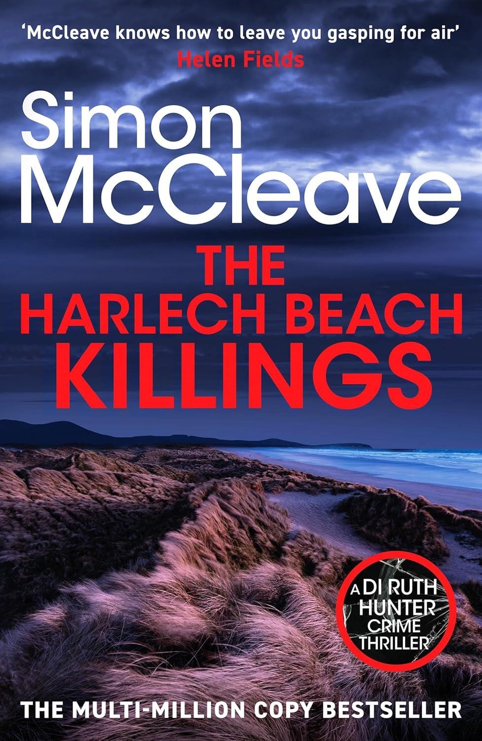 The Harlech Beach Killings by Simon McCleave Paperback