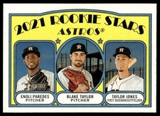 2021 Topps Heritage 2021 Rookie Stars - Astros - Enoli Paredes/Blake