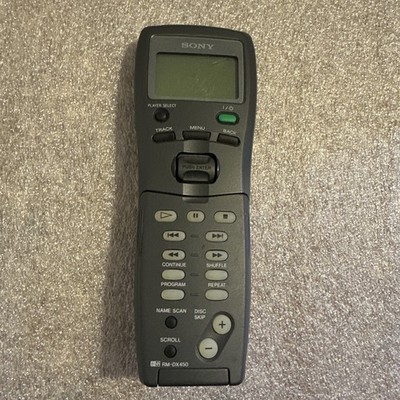 Genuine Sony RM-DX450 CD Changer Remote Control For CDP-CX450 Tested