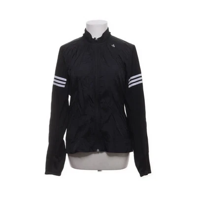 Adidas, Trainingsjacke, Damen, Größe: M, Schwarz/Weiß, Nylon/Polyester #7bb - Bild 1 von 4