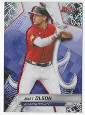 2025 BOWMAN'S BEST MATT OLSON LAZER REFRACTOR /350 #20