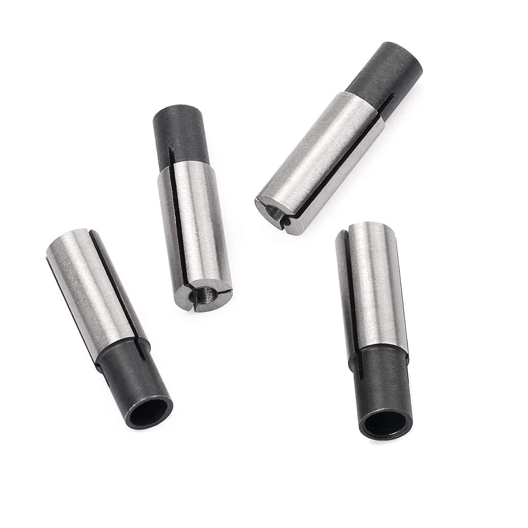 High Carbon Steel Collet Die Grinder Chuck Adapter 1/4" to 1/8 Collet Chuck
