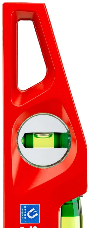 SOLA LSTFM Aluminum Die-Cast Magnetic Torpedo Level with 3 60% Magnified Vial... - Image 3 of 4