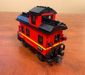 Lego 10014 - Caboose - Complete with Box and Instructions