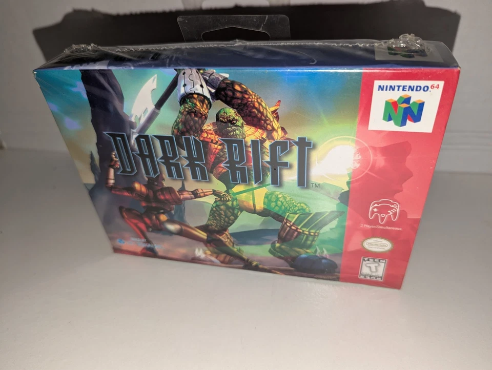 RARE Sealed Dark Rift N64 - Nintendo 64 - W/ Price Tags + Hang Tab - Brand New  - Image 4 of 4