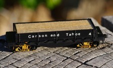 VINTAGE HO Scale GONDOLA Carson & Tahoe Made in USA c.1960's