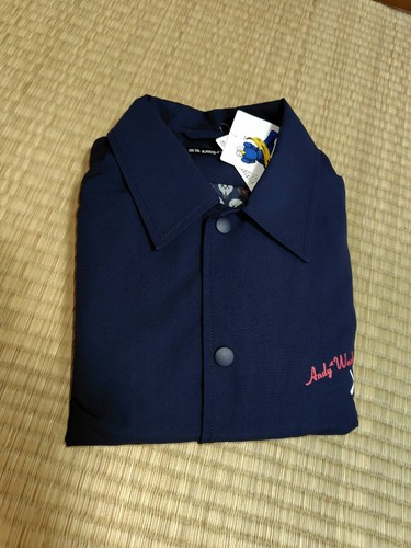 NEW UNIQLO KAWS & WARHOL COLLECTION Coach Jacket Black Navy XS- XL JAPAN - 第 14/30 張圖片