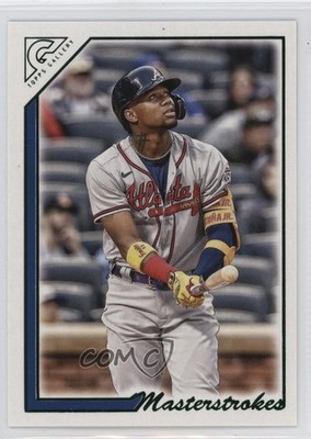 2022 Topps Gallery Masterstrokes Green /250 Ronald Acuna Jr Acuña #MS-1 1g04
