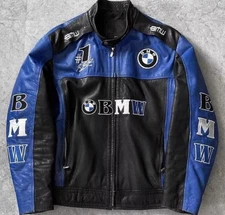 BMW Racing Motorbike Leather Jacket – Premium Biker Gear