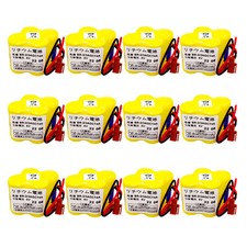 US 12x BR-2/3AGCT4A/ A98L-0031-0025 6V PLC Battery with Plug For FANUC