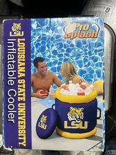Pro Splash Inflatable Cooler LSU Tigers New