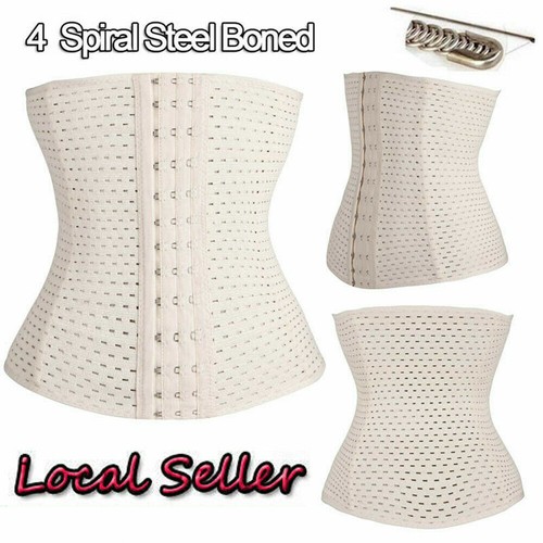 US Postpartum Belt Belly Waist Trainer Wrap Body Shaper Support Recovery Girdle - Picture 21 of 25