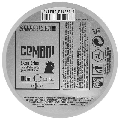 Selective Cemani Extra Shine Wax 100ml ein glänzendes Haarstylingwachs