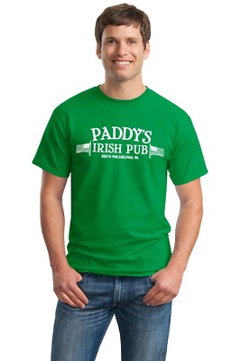 Paddy's Irish Pub T-Shirt Funny It's Always Sunny in Philadelphia Bar TV  Show / | eBay