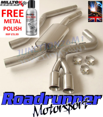 Milltek BMW 118d 120d 123d M Sportauspuffanlage ab Kat E81 & E87 SSXBM932
