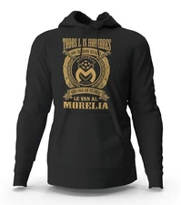 Solo  Los Mejores Le Van al Morelia Monarcas  Black Hooded Sweatshirt Hoodie 