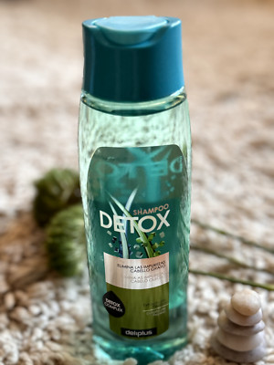 Deliplus Detox Shampoo für fettiges Haar mit Gurkenextrakt 400 ml