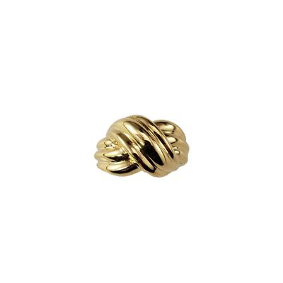 Van Cleef & Arpels 18 Karat Yellow Gold Knot Ring Size 6.5 #18459
