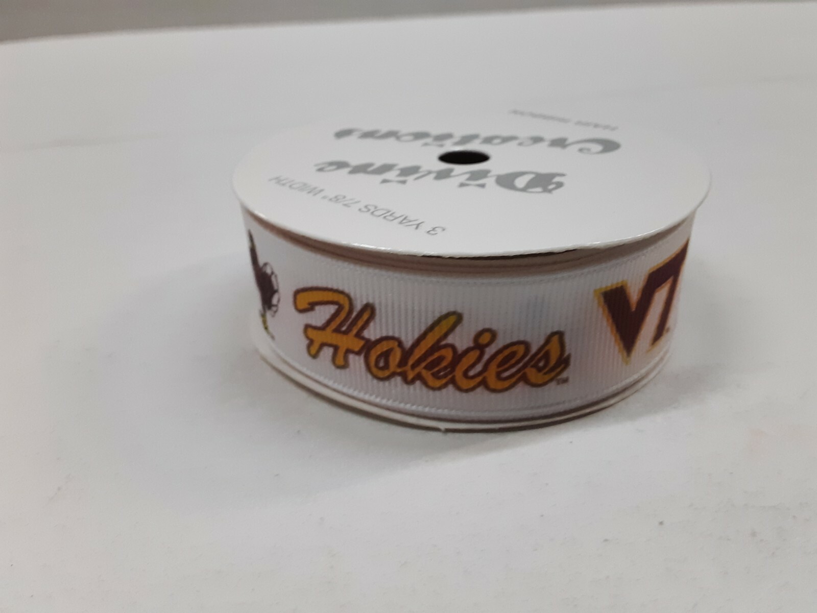 Virginia Tech Ribbons Virginia Tech Hokies Hair Ribbon 3 yards in Length 7/8