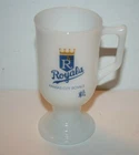 VINTAGE 1970's Kansas City Royals BASEBALL MLB Milk Glass Mug CUP