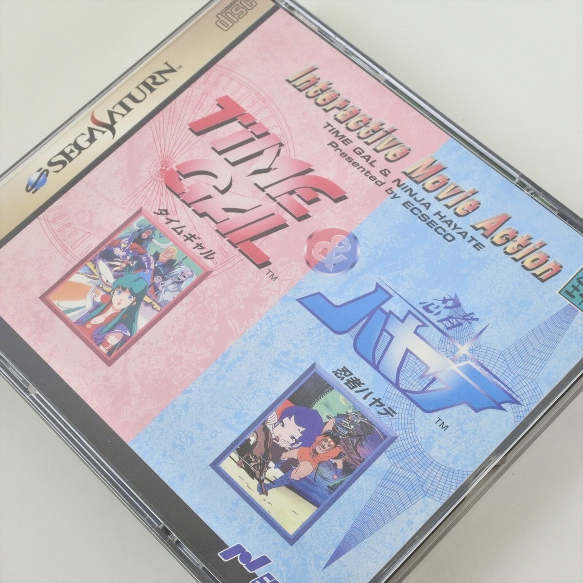 TIME GAL and NINJA HAYATE Sega Saturn 2057 ss | eBay