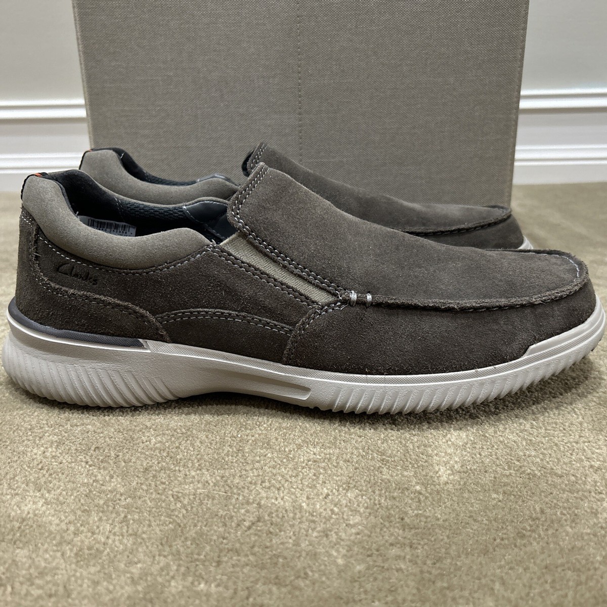Clarks Mens Donaway Free Loafer Navy Size 11.5 M Mens Flexway 2Eye Navy Nubuck Boat Shoes | Clarks main image 2