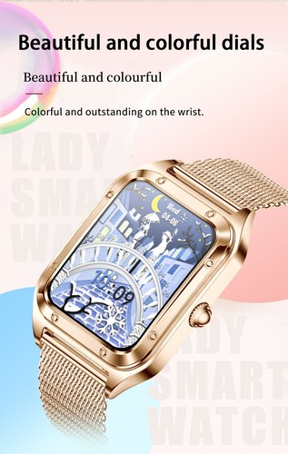 Women's Bluetooth Call Smart Watch Sleeping Monitor Sport Bracelet Smartwatch - 第 5/18 張圖片
