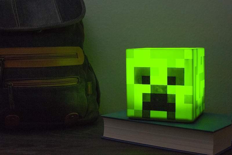 Minecraft Creeper LED Mood Light  Creeper Minecraft Mood Lighting