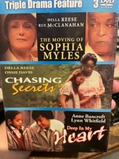 sophia Myles  Chasing Secrets  Deep in My Heart Triple Drama Feature 3 DVD's NEw