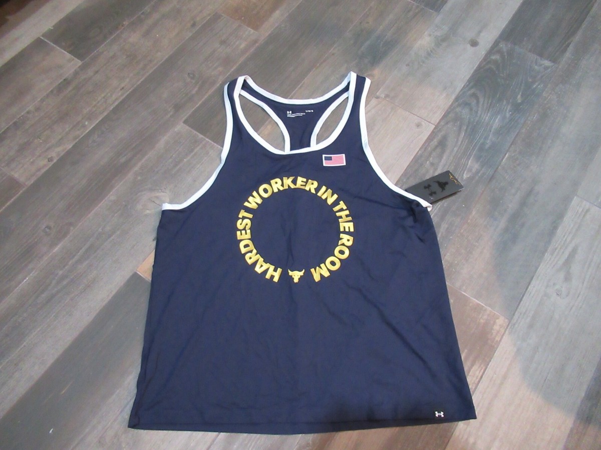 Under Armour Project Rock Isochill Tank Men's Large new with tags