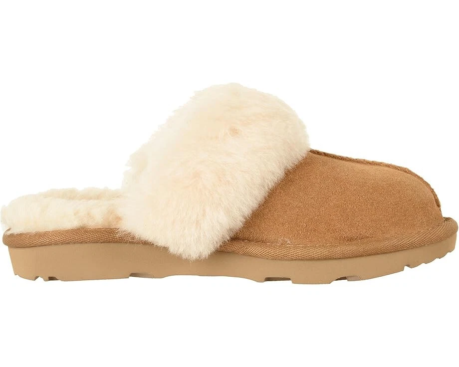 UGG Cozy II Slipper Big Kids Suede Upper 1019065K Chestnut 100% Authentic New - Image 3 of 4