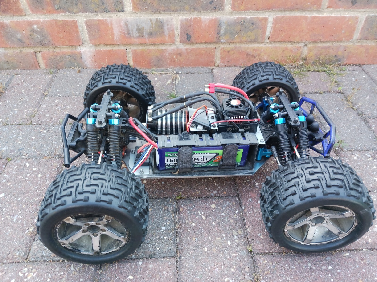 Upgraded HPI/Hot Bodies Bullet MT/ST Electric Brushless 1/10 RC Car